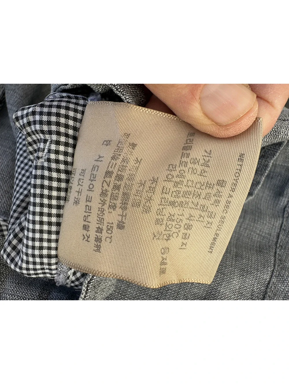 Burberry Prorsum Gray Linen Blend Pants 40